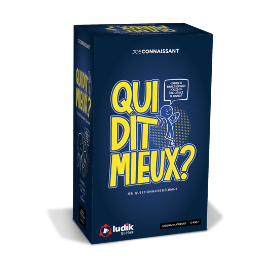Qui dit mieux?